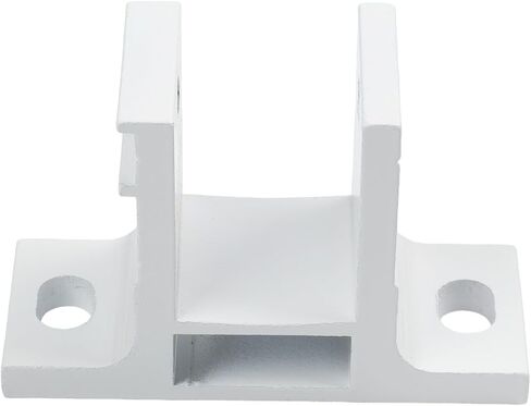 Retractable Awning Wall Bracket, White Replacement Wall Mounting Bracket For Retractable Awnings, Aluminum Alloy Support For 40Mm Square Pipe for Easy Install Hardware For Patio Garden Weather in Kuwait
