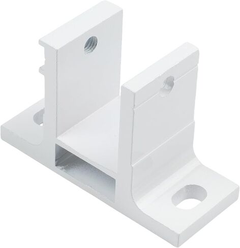 Retractable Awning Wall Bracket, White Replacement Wall Mounting Bracket For Retractable Awnings, Aluminum Alloy Support For 40Mm Square Pipe for Easy Install Hardware For Patio Garden Weather in Kuwait