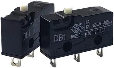 1 قطعة DB1C-A1AA MicroSwitch DB1 سومينياتور الحد التبديل 6A250V 3Pin محطة لحام قصيرة in Kuwait