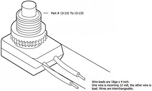 Micro Mini Sand Sealed 10 Amp Push Off/Push On Push Button Switch in Saudi Arabia