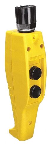 Pendant Push Button Station, 2NO, Yellow in Kuwait