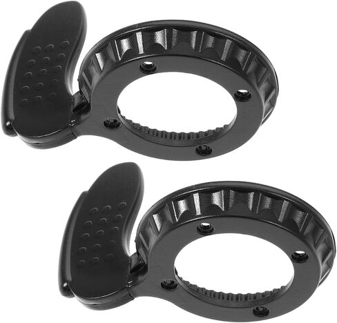 2pcs Electric Scooter Throttle Thumb Lever Replacement, Plastic Finger Throttle Grip for E-Bike and ATV, Black Scooter Accelerator Handle Compatible with Handlebar Control in Kuwait