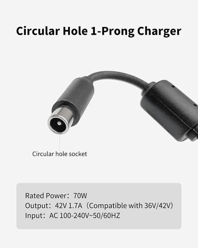 Standard Charger for Segway Ninebot F20 F25 F30 F40 F2 F2 Pro Electric Scooter, Replacement Power Supply Adapter in Saudi Arabia