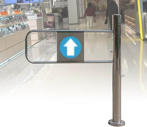 Spring-Loaded Swing Gate for Automatic Closing and Entrance Safety in Commercial Spaces-Right-80 * 97cm in Kuwait