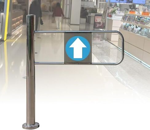 Spring-Loaded Swing Gate for Automatic Closing and Entrance Safety in Commercial Spaces-Right-80 * 97cm in Kuwait
