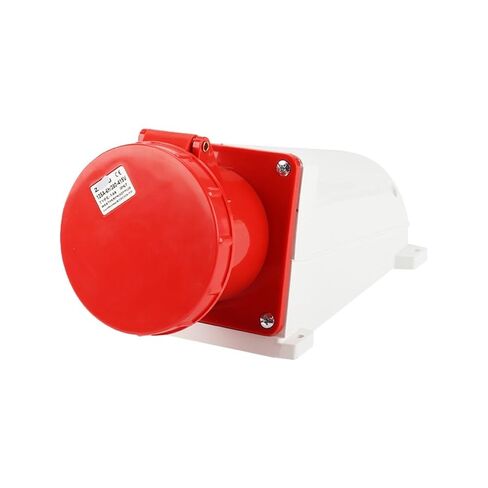 الصناعية المكشوفة ثلاث مراحل أربع أسلاك المقبس 4 حفرة 125A الطيران مقاوم للماء IP44 ZQ-144 in Kuwait