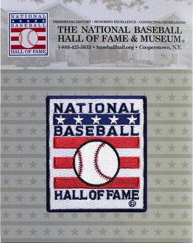 قاعة مشاهير البيسبول الوطنية التعريفي الشعار الرسمي الأساسي MLB Jersey Patch in Kuwait