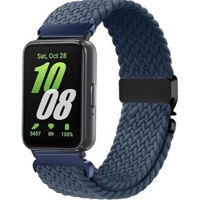 حزام مجدول من النايلون متوافق مع هاتف Samsung Galaxy Fit 3، شريط مطاطي لهاتف Samsung Galaxy Fit 3 SM-R390 للرجال والنساء in Kuwait