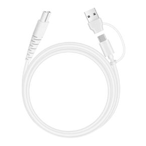 شاحن EGK 2 في 1 USB C/A لتنظيف الأسنان بالماء: من أجل COSLUS، Aquasonic، Nicwell، Oralfree، Nicefeel، MOSPRO، Hangsun، Tovendor، McNaval، Initio، McNaval، Zerhunt وCremax Oral Irrigator، 1M (3.3FT) in Kuwait