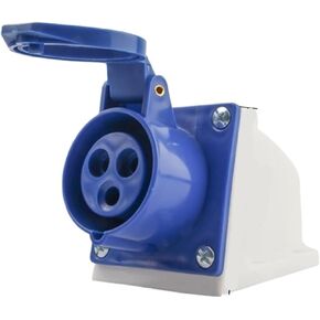 123 Three-core 32A Exposed Socket Industrial Aviation Non-Explosion-Proof Connector Three-Phase Waterproof Construction site Docking in Saudi Arabia