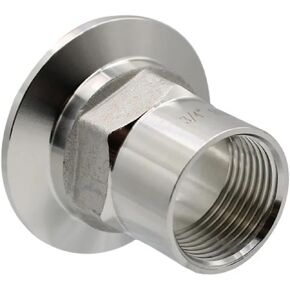 1/2" 3/4" -2" bspt Female x 1.5" 2" 2.5" Tri Clamp 304 316 Stainelss Steel Pipe Fitting Connector (DN20 3l4 K50.5,316) in Saudi Arabia
