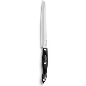 CUTCO Model 3729 Santoku-Style Carver with 8.2" Double-D serrated edge blade and 5.5" Classic Dark Brown handle (often called "Black"). in Saudi Arabia