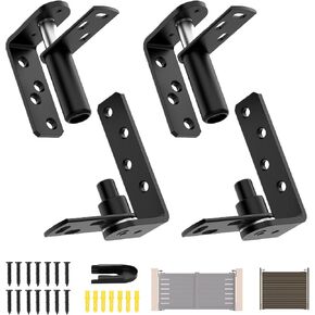 2Pack,Upgraded Heavy Saloon Door Hinges,Cafe Door Hinges,Self-Return Double Swinging Door Hinge,Bar Door Hinge,Swinging Door Hardware,304 Stainless Steel,88Lbs Load_Bearing,Easy Installation in Saudi Arabia