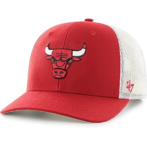 47 قبعة سائق الشاحنة Chicago Bulls NBA للرجال - حمراء - مقاس واحد يناسب الجميع in Kuwait