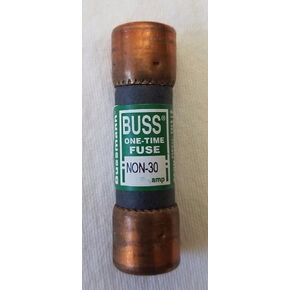 BUSSMANN NON-30-30 Amp مصهر شفرة لمرة واحدة غير فئة الحد الحالي H 250V Ul مدرج (عبوة من 1) in Kuwait