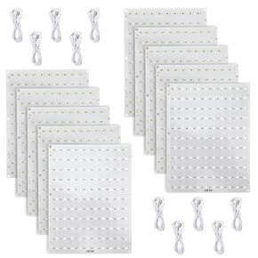 10 Pcs CMYK Lithophane Led Backlight Board Kit for Bambulab P1/X1/A1/P2s Series 3D Printertype-C PCB for Bambulab Sunlu DIY 3D Printing Projects 6.14 ×4.72inch in Kuwait
