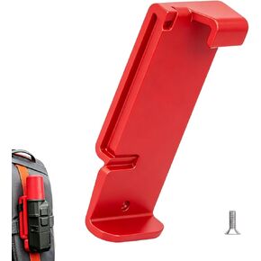 مشبك حبل لحقيبة الظهر متوافق مع Garmin inReach Mini 3، حامل تثبيت آمن للوصول السريع، ومنع الخسارة، وسهولة التركيب للمغامرات الخارجية (أحمر) in Kuwait