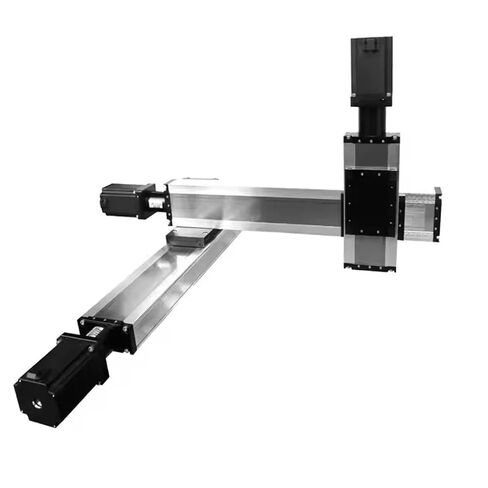 Compatible for 120mm Gantry Robot CNC Kit 3 Axis XYZ Table Linear Positioning System Industrial Rail Guide for Automation in Kuwait