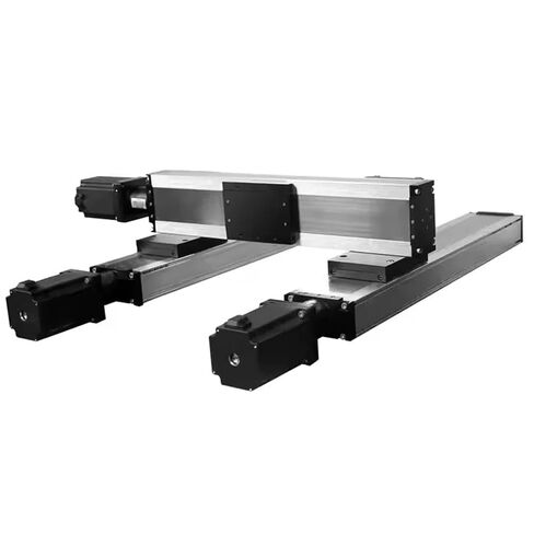 Compatible for 120mm Gantry Robot CNC Kit 3 Axis XYZ Table Linear Positioning System Industrial Rail Guide for Automation in Kuwait