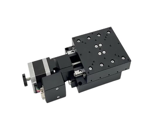LDD-60501 Single-axis Fine-Adjustment Linear Motion Stage with Electric Linear Guide and Ball Screw (Travel ±25 Mm), Load Capacity 5 Kg in Kuwait