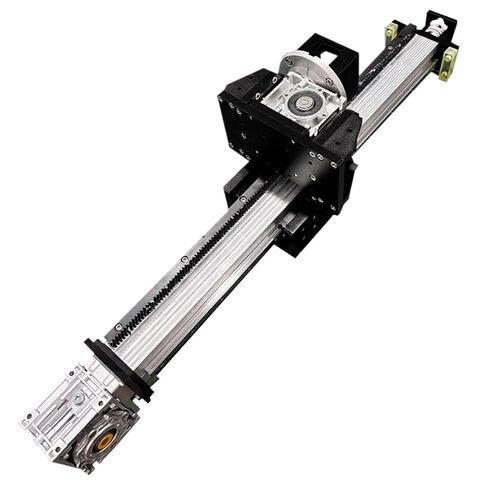 Compatible for Heavy Duty High Precision CNC Electric Rack Pinion Linear Guide Worktable Mobile Slide Module(175mm) in Kuwait