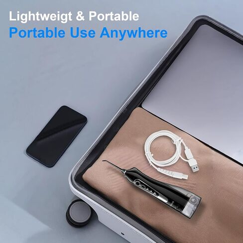 شاحن EGK 2 في 1 USB C/A لتنظيف الأسنان بالماء: من أجل COSLUS، Aquasonic، Nicwell، Oralfree، Nicefeel، MOSPRO، Hangsun، Tovendor، McNaval، Initio، McNaval، Zerhunt وCremax Oral Irrigator، 1M (3.3FT) in Kuwait