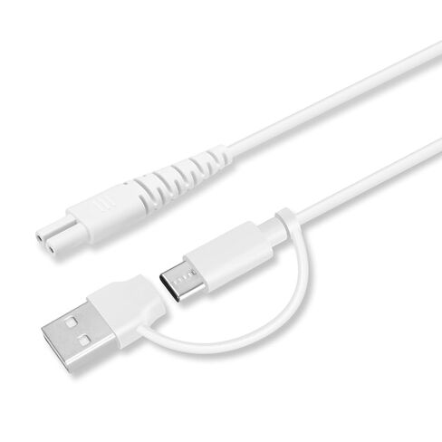 شاحن EGK 2 في 1 USB C/A لتنظيف الأسنان بالماء: من أجل COSLUS، Aquasonic، Nicwell، Oralfree، Nicefeel، MOSPRO، Hangsun، Tovendor، McNaval، Initio، McNaval، Zerhunt وCremax Oral Irrigator، 1M (3.3FT) in Kuwait