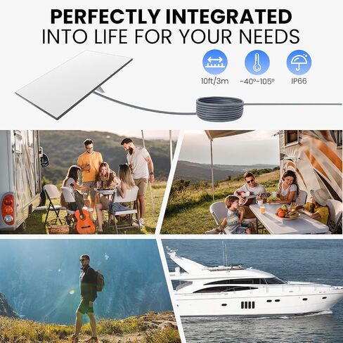 كابل Starlink Mini، كابل طاقة Starlink Mini USB C إلى DC، تصميم مقاوم للماء، التوصيل والتشغيل، مناسب للتخييم/الاستكشاف في الهواء الطلق. (10 قدم) in Kuwait