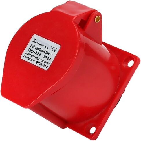ZQ-324 مقبس الطيران 4 ثقوب 32A 4X32A مقاوم للماء IP44 صناعي 32a in Kuwait