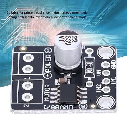 ZJchao DRV8871 سائق محرك DC ناعم، 3.6A PWM وحدة التحكم DC Motor H Bridge DC محرك لوحة الاختراق 6.5V-45V نحى DC محرك لوحة الاختراق للآلات الصغيرة in Kuwait