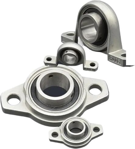 1PC KFL006 30mm Bore Diameter Zinc Alloy Pillow Block Flange Bearing in Kuwait
