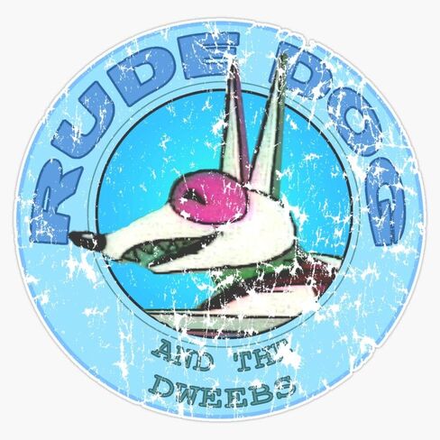 ملصق مضاد للماء من الفينيل لـ Rude Dog And The Dweebs ملصق سيارة محمول جدار نافذة ملصقات للسيارة متعددة الأشكال 5" in Kuwait