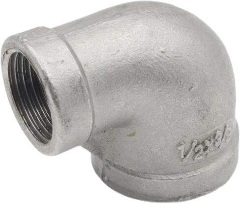 1/8'' - 2'' Female Thread 304 Stainless Steel Reducing Elbow DN6 - DN50 Water Pipe Fitting SS304 Coupling Joint Connector(DN15-DN6) Plumbing Fittings in Kuwait