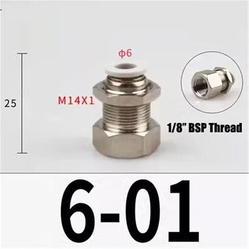 4 مللي متر 6 مللي متر 8 مللي متر 10 مللي متر x M5 1/8 "1/4" 3/8" ذكر أنثى موضوع 3 طريقة الهواء هوائي دفع الكوع في تركيب أنابيب سريعة (6mm-BSP1I8) تركيبات سباكة in Kuwait