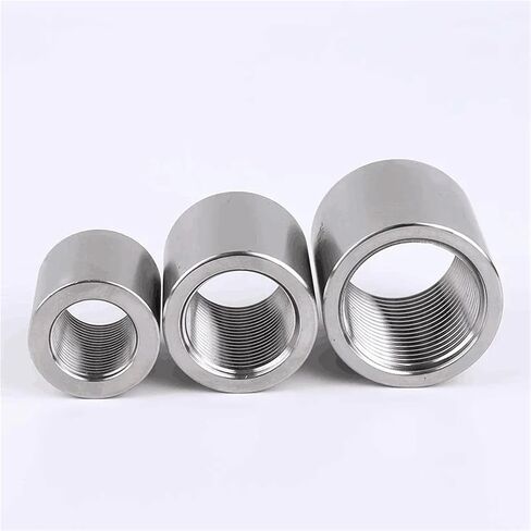 1/4 "3/8" 1/2 "3/4" 1 "1-1/4" NPT أنثى الموضوع 316 الفولاذ المقاوم للصدأ ارتفاع ضغط التقريب المقبس وصلة أنابيب موصل (316SS-BSP3I8) in Kuwait