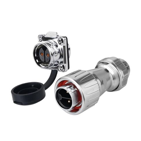 Fence Four-Hole Plastic Cover DZ-20 Connector Lighting LED lamp 2 3-core 4-core 12-core Industrial Equipment Aviation Plug(2 core) in Kuwait