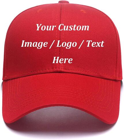 قبعة بيسبول مخصصة، Snapback. قم بتصميم أقنعة قبعة الأب ذات الشريط المعدني القابل للتعديل in Kuwait