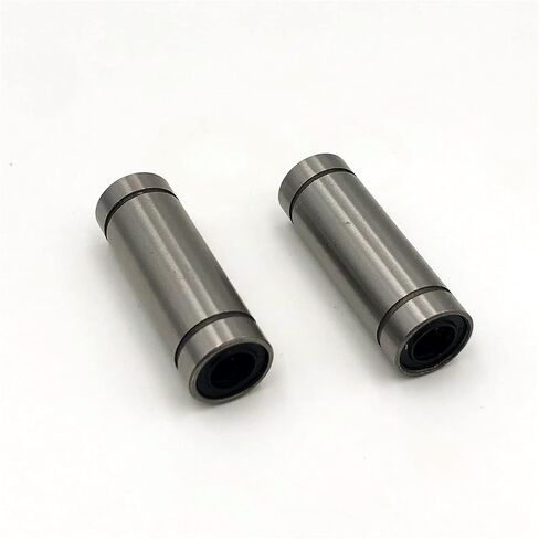 Small Sealed Steel Ball Bearing 12pcs LM8LUU 8x15x45mm Long Linear Ball Bearing Motion Bushing CNC 3D Printer Parts in Kuwait
