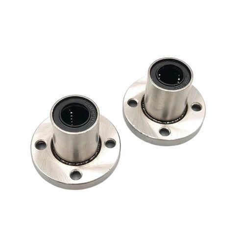 Small Sealed Steel Ball Bearing 8pcs/Lot LMF12UU 12mm Circular Round Flange Linear Motion Ball Bushing Bearing 12x21x30mm in Kuwait