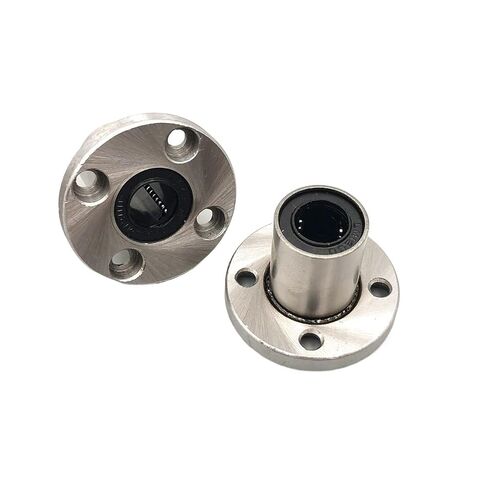 Small Sealed Steel Ball Bearing 8pcs/Lot LMF12UU 12mm Circular Round Flange Linear Motion Ball Bushing Bearing 12x21x30mm in Kuwait