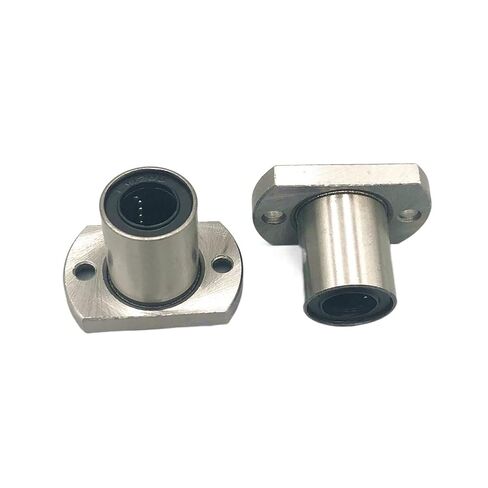 Small Sealed Steel Ball Bearing 8pcs/Lot LMH12UU 12mm Ellipse Flange Linear Motion Ball Bushing Bearing 12x21x30mm in Kuwait