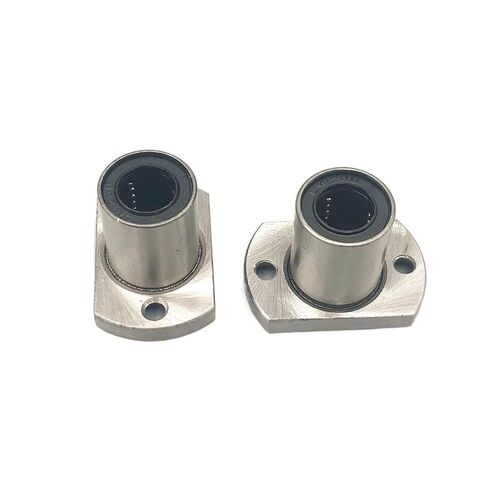 Small Sealed Steel Ball Bearing 8pcs/Lot LMH12UU 12mm Ellipse Flange Linear Motion Ball Bushing Bearing 12x21x30mm in Kuwait