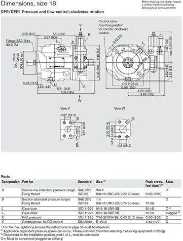 High Pressure Pump A10VSO18DFR/31R-VSC12N00 A10VSO18 Hydraulic Oil Piston Pump 35Mpa in Saudi Arabia