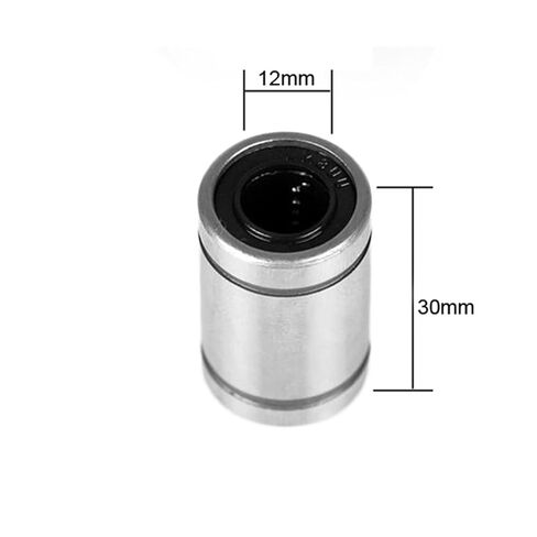 Small Sealed Steel Ball Bearing 10Pcs 12mm LM12UU Linear Bearing in Kuwait