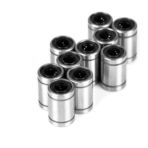Small Sealed Steel Ball Bearing 10Pcs 12mm LM12UU Linear Bearing in Kuwait