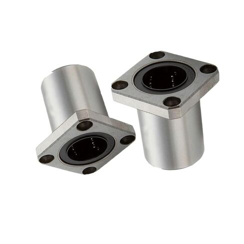 Small Sealed Steel Ball Bearing 1 PCS Linear Guide Sliders Square Flange Bearings with Seat LMK40UU(40x60x80mm) Optical Axis in Kuwait