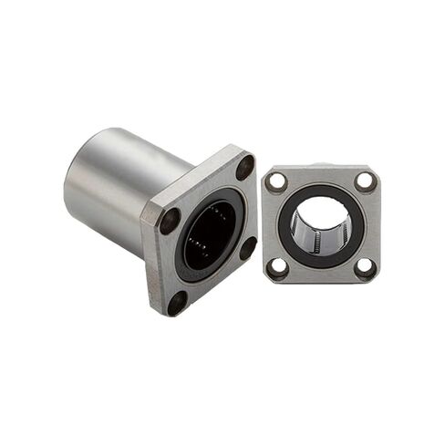 Small Sealed Steel Ball Bearing 1 PCS Linear Guide Sliders Square Flange Bearings with Seat LMK40UU(40x60x80mm) Optical Axis in Kuwait