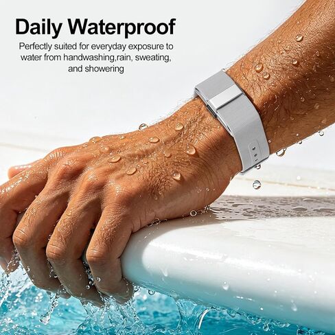 3 عبوات من الأشرطة الرياضية المصنوعة من السيليكون المتوافقة مع حزام الصحة Hume Health Band 1.0، سوار معصم بديل بإبزيم ناعم قابل للتعديل لتتبع اللياقة البدنية in Kuwait