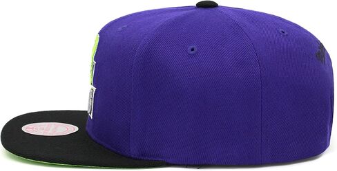 Mitchell & Ness Bucks Reload 2.0 Snapback Hat قابل للتعديل HWC - أرجواني / أسود / أخضر نيون / كلاسيكيات الخشب الصلب / الإرتداد in Kuwait