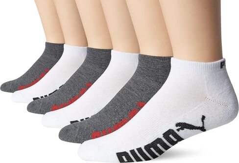 PUMA Men's 6 Pack Low Cut Socks in Kuwait